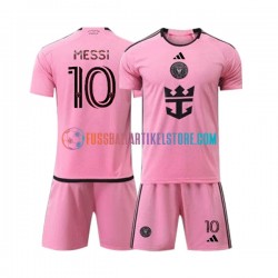 Inter Miami Heimausrüstung Lionel Messi 10 2024 Kinder Set(Trikot und Hose) S/S