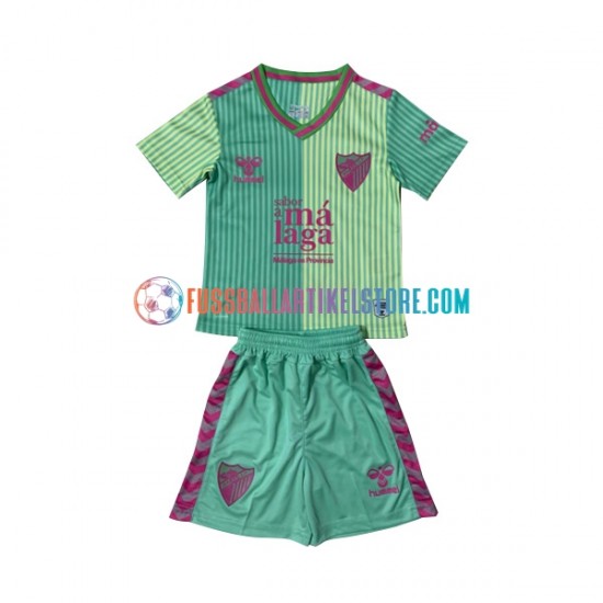 Málaga CF Ausweichausrüstung 2023-2024 Kinder Set(Trikot und Hose) S/S