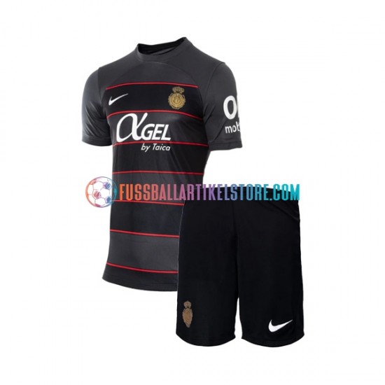Auswärtsausrüstung RCD Mallorca 2023-2024 Kinder Set(Trikot und Hose) S/S