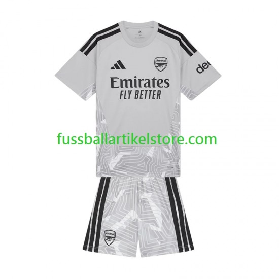 Arsenal Heimausrüstung Torwart 2026-2027 Kinder Set(Trikot und Hose) S/S