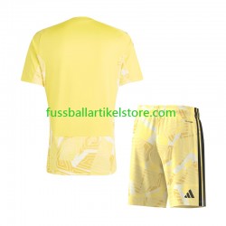 Aston Villa Heimausrüstung Torwart 2026-2027 Kinder Set(Trikot und Hose) S/S