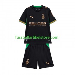Russland Auswärtsausrüstung Bo Monchengladbach 2026-2027 Kinder Set(Trikot und Hose) S/S