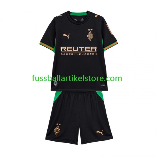 Russland Auswärtsausrüstung Bo Monchengladbach 2026-2027 Kinder Set(Trikot und Hose) S/S