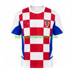 Kroatien Heimausrüstung Retro 2002 Herren Trikot S/S