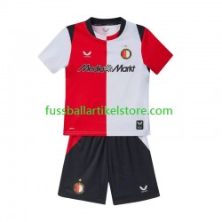 Feyenoord Rotterdam Heimausrüstung 2026-2027 Kinder Set(Trikot und Hose) S/S