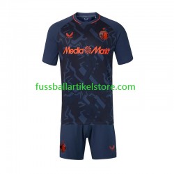 Feyenoord Rotterdam Ausweichausrüstung 2026-2027 Kinder Set(Trikot und Hose) S/S