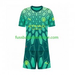 Manchester City Heimausrüstung Torwart 2026-2027 Kinder Set(Trikot und Hose) S/S