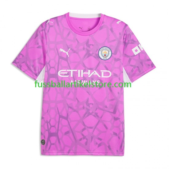 Manchester City Auswärtsausrüstung Torwart Gianluigi Donnarumma 2026-2027 Kinder Set(Trikot und Hose) S/S
