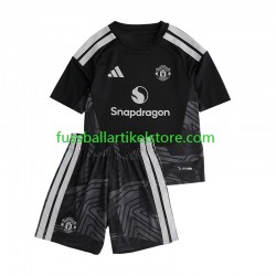 Manchester United Heimausrüstung Torwart 2026-2027 Kinder Set(Trikot und Hose) S/S