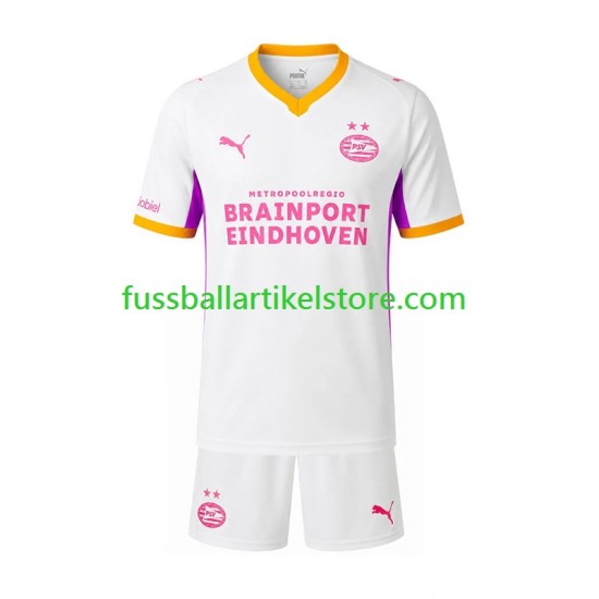 PSV Eindhoven Auswärtsausrüstung 2026-2027 Kinder Set(Trikot und Hose) S/S