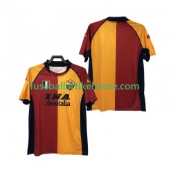 AS Rom Heimausrüstung Retro 2000-2001 Herren Trikot S/S