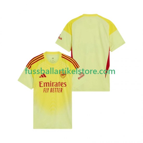 Arsenal Heimausrüstung Torwart 2025-2026 Herren Trikot S/S