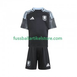 Aston Villa Auswärtsausrüstung 2025-2026 Kinder Set(Trikot und Hose) S/S