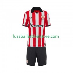 Athletic Bilbao Heimausrüstung 2025-2026 Kinder Set(Trikot und Hose) S/S