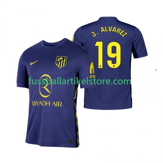 Atlético Madrid Auswärtsausrüstung Julian Alvarez 19 2025-2026 Herren Trikot S/S