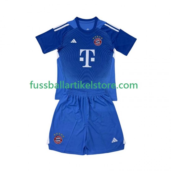 FC Bayern München Auswärtsausrüstung Torwart 2025-2026 Kinder Set(Trikot und Hose) S/S