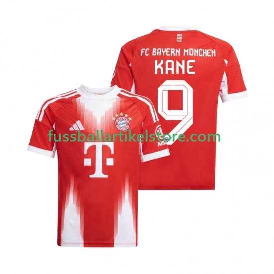 FC Bayern München Heimausrüstung Harry Kane 9 2025-2026 Herren Trikot S/S