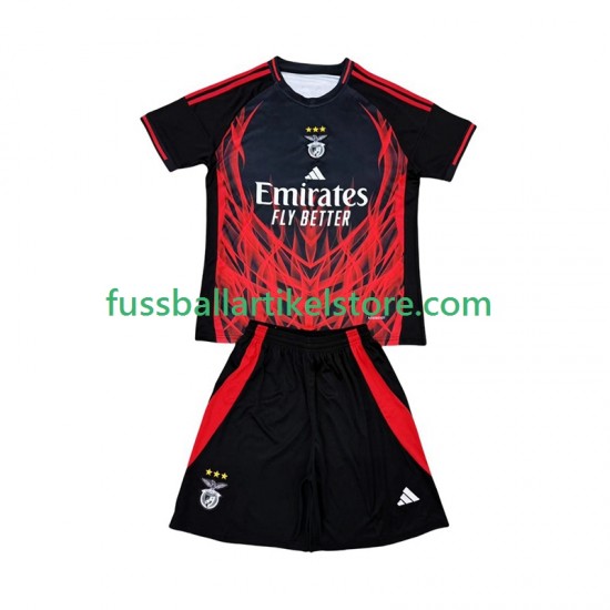 Benfica Heimausrüstung Special 2025-2026 Kinder Set(Trikot und Hose) S/S