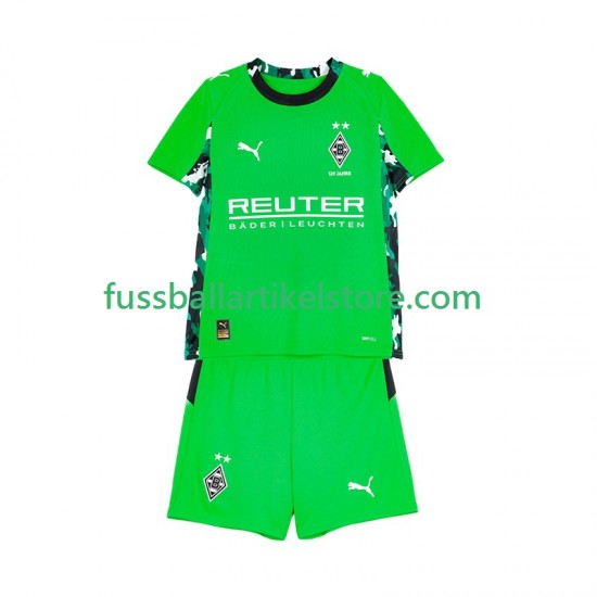 Russland Auswärtsausrüstung Bo Monchengladbach 2025-2026 Kinder Set(Trikot und Hose) S/S