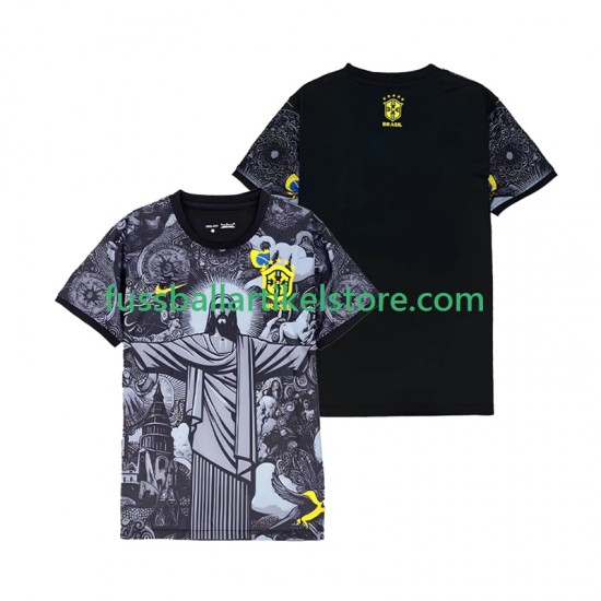 Brasilien Heimausrüstung Cheist the Redeemer 2024 Herren Trikot S/S