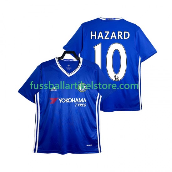 Chelsea Heimausrüstung HAZARD 10 Retro 2016-2017 Herren Trikot S/S