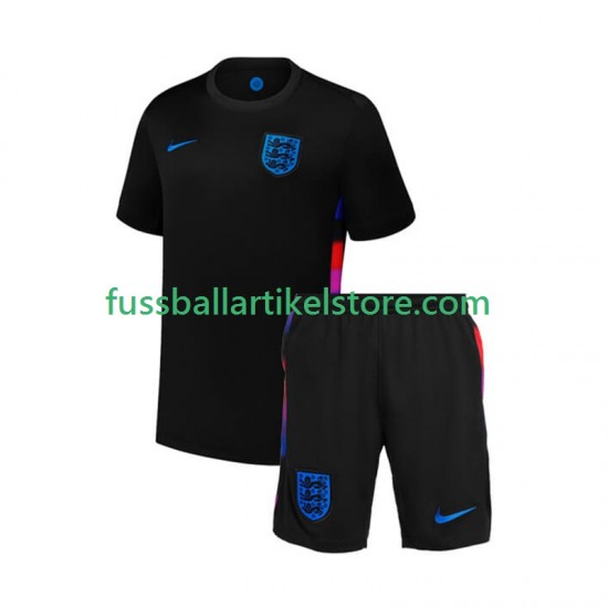 England Auswärtsausrüstung 2025 Kinder Set(Trikot und Hose) S/S