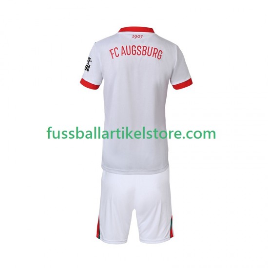Heimausrüstung FC Augsburg 2025-2026 Kinder Set(Trikot und Hose) S/S