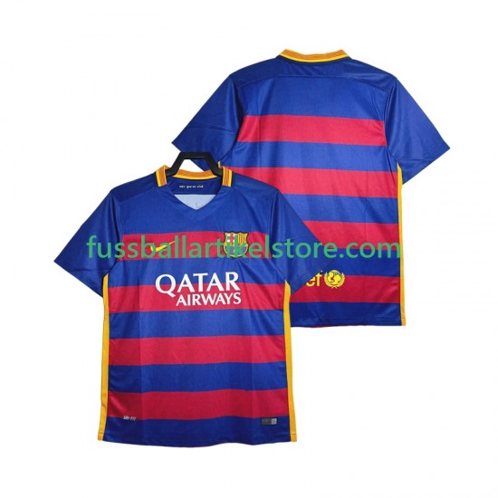 FC Barcelona Heimausrüstung Retro 2015-2016 Herren Trikot S/S