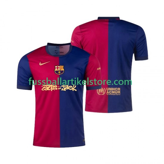 FC Barcelona Heimausrüstung TRAVIS SCOTT 2024-2025 Herren Trikot S/S