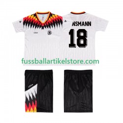 Deutschland Heimausrüstung KLINSMANN 18 Retro 1994 Kinder Set(Trikot und Hose) S/S