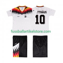 Deutschland Heimausrüstung MATTHAUS 10 Retro 1994 Kinder Set(Trikot und Hose) S/S