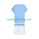 Manchester City Heimausrüstung 2025-2026 Kinder Set(Trikot und Hose) S/S