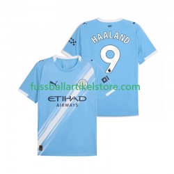 Manchester City Heimausrüstung Erling Haaland 9 2025-2026 Herren Trikot S/S