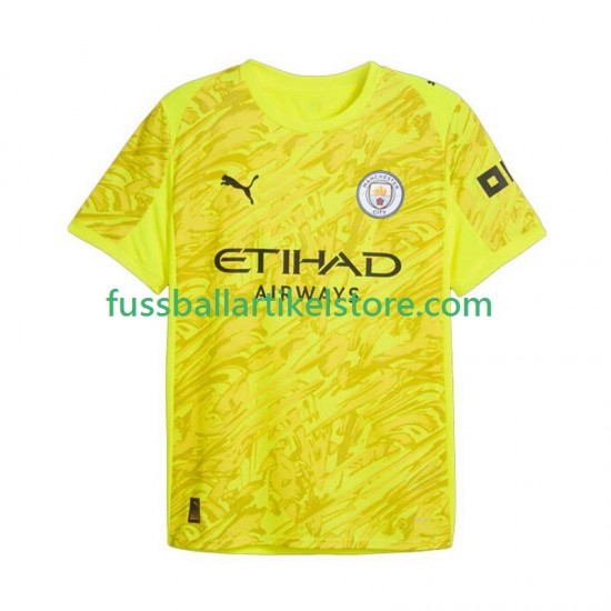 Manchester City Ausweichausrüstung Torwart 2025-2026 Herren Trikot S/S