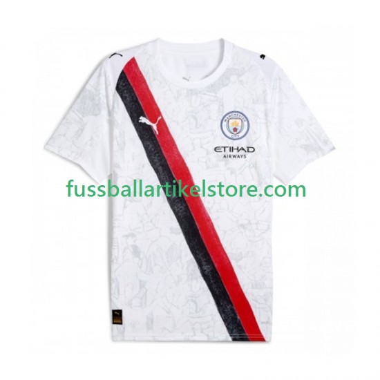 Manchester City Heimausrüstung UPER 2025-2026 Herren Trikot Kinder Set(Trikot und Hose) S/S