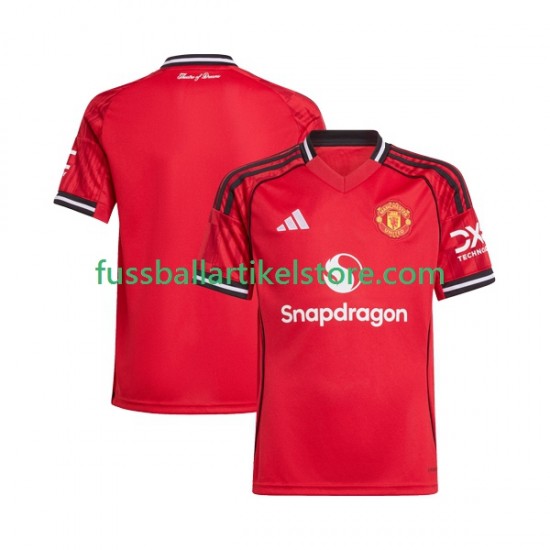 Manchester United Heimausrüstung 2025-2026 Herren Trikot S/S