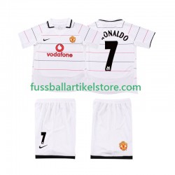 Manchester United Heimausrüstung Retro Cristiano Ronaldo 7 2003 2005 Kinder Set(Trikot und Hose) S/S