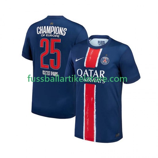 Paris Saint-Germain Heimausrüstung Champion 2024-2025 Herren Trikot S/S
