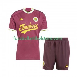 Portland Timbers Ausweichausrüstung 2024 Kinder Set(Trikot und Hose) S/S