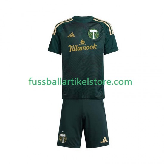 Portland Timbers Heimausrüstung 2025 Kinder Set(Trikot und Hose) S/S