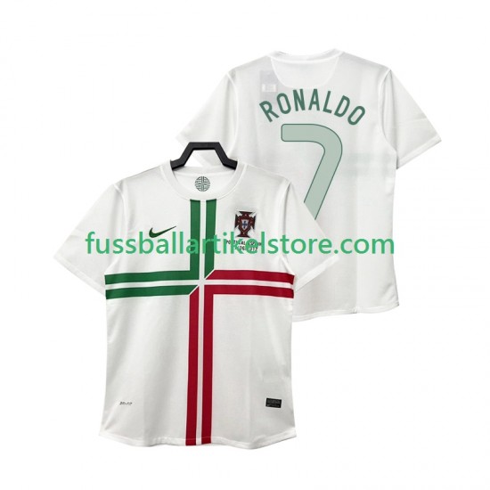 Portugal Auswärtsausrüstung Cristiano Ronaldo 7 Retro 2012 Herren Trikot S/S