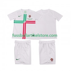 Portugal Auswärtsausrüstung Retro 2012 Kinder Set(Trikot und Hose) S/S