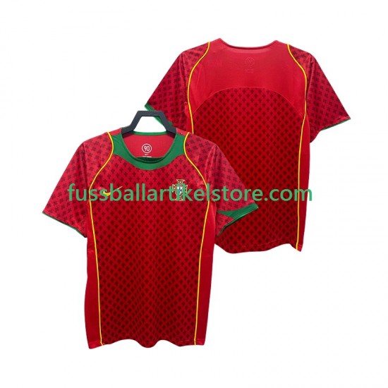 Portugal Heimausrüstung Retro 2004 Herren Trikot S/S