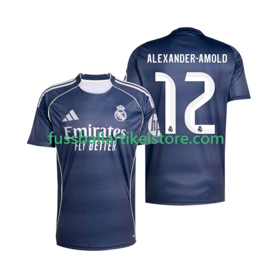 Real Madrid Auswärtsausrüstung Alexander-Arnold 12 2025-2026 Herren Trikot S/S