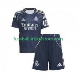 Real Madrid Auswärtsausrüstung 2025-2026 Kinder Set(Trikot und Hose) S/S