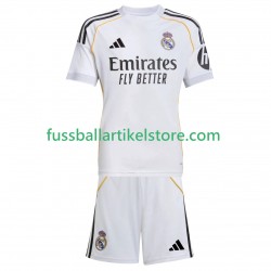 Real Madrid Heimausrüstung 2025-2026 Kinder Set(Trikot und Hose) S/S