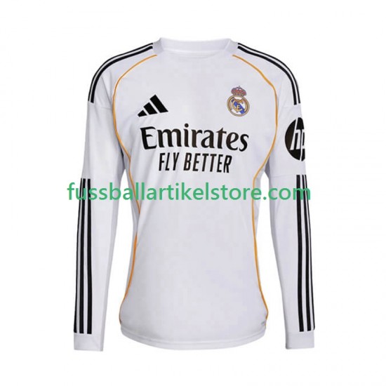 Real Madrid Heimausrüstung 2025-2026 Herren Trikot L/S