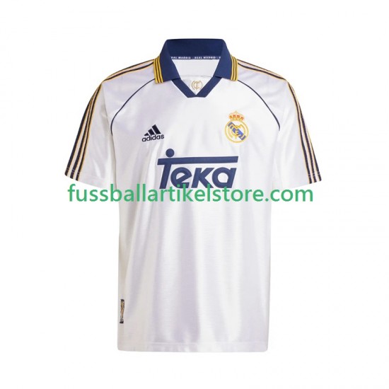 Real Madrid Heimausrüstung Retro 1999-2000 Herren Trikot S/S
