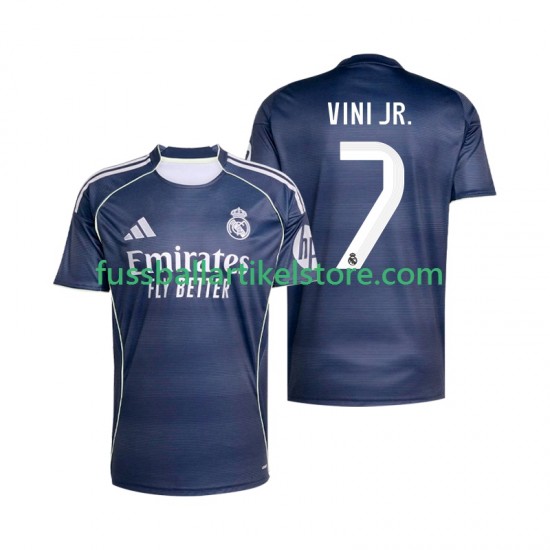 Real Madrid Auswärtsausrüstung Vinicius Junior 7 2025-2026 Herren Trikot S/S