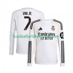 Real Madrid Heimausrüstung Vinicius Junior 7 2025-2026 Herren Trikot L/S